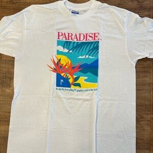 80’s Paradise PC Graphics Card T-shirt NEW Size XL Promo Western Digital Imaging